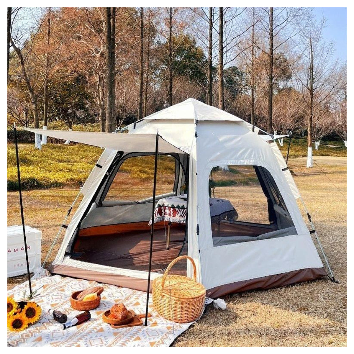 6-Person Family Camping Tent
