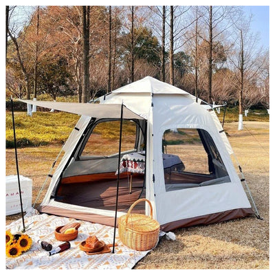 6-Person Family Camping Tent