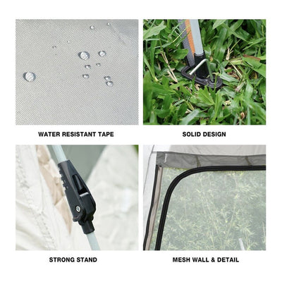 6-Person Family Camping Tent