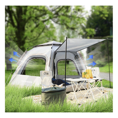 6-Person Family Camping Tent
