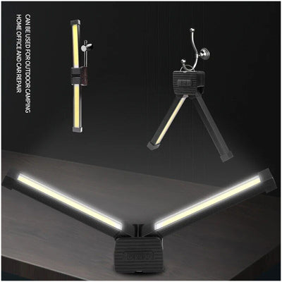 COB Camping Light Adjustable XPE LED Tent Lamp FlashlightHiking Outdoor Supplies