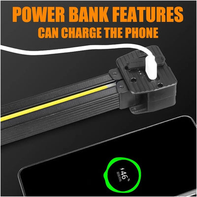 COB Camping Light Adjustable XPE LED Tent Lamp FlashlightHiking Outdoor Supplies