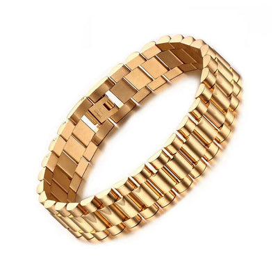 The Golden Rolex Style Bracelet
