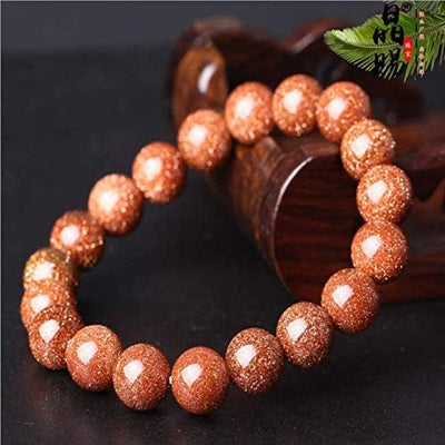 Golden Sand Stone Bracelet Handmade