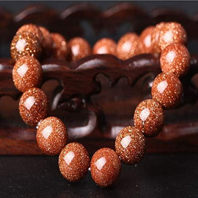 Golden Sand Stone Bracelet Handmade