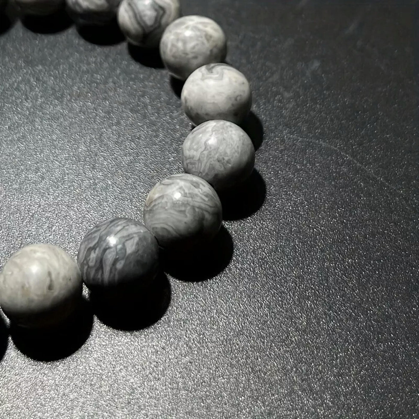 AAA Natural Map Stone/Grey Jasper Gemstone