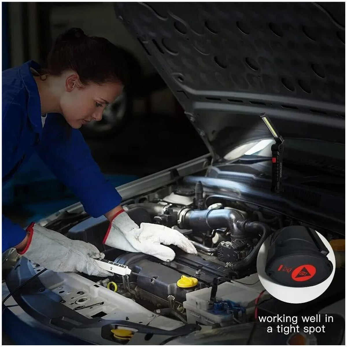 COB Camping Light Adjustable XPE LED Tent Lamp FlashlightHiking Outdoor Supplies