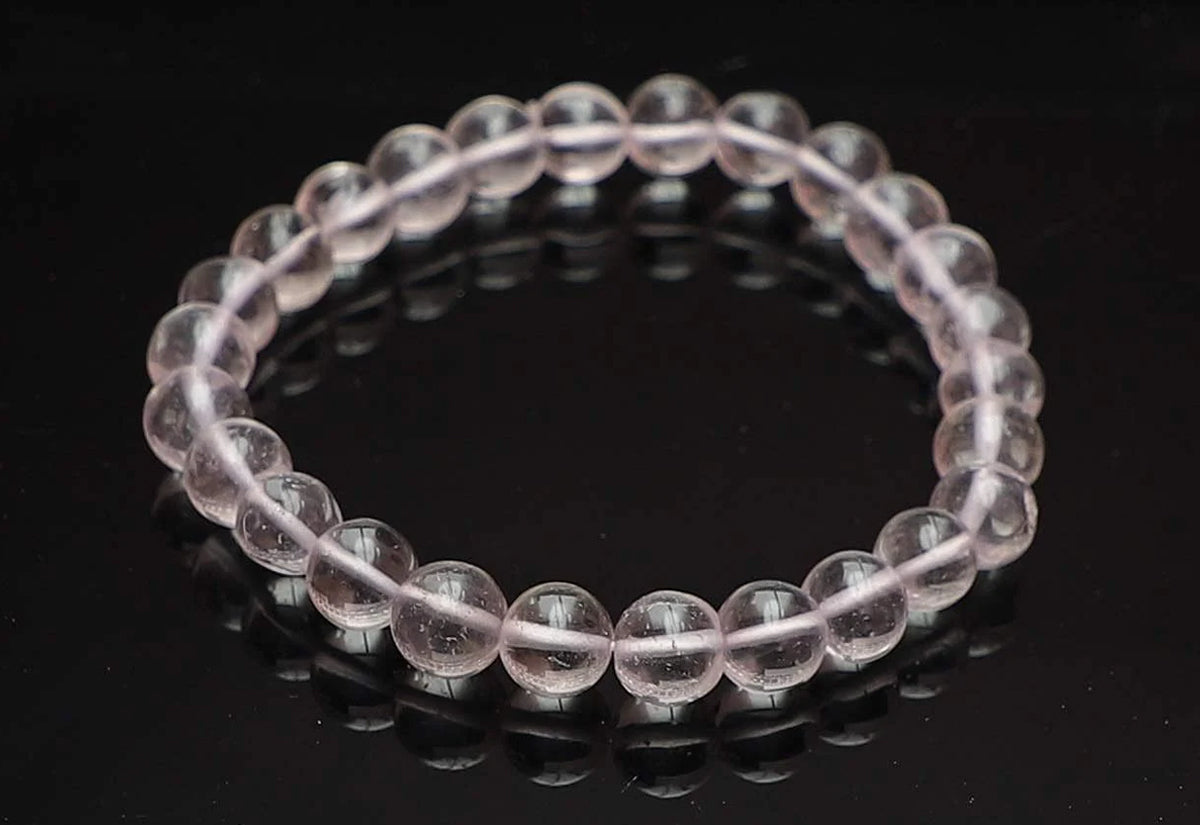 Clear Quartz (Sphatik) Bracelet for Clarity & Manifestation