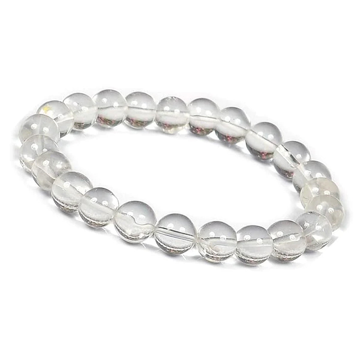 Clear Quartz (Sphatik) Bracelet for Clarity & Manifestation
