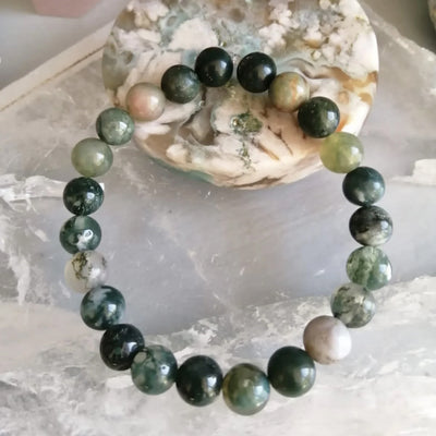 Moss Agate Signature Healing Bracelet