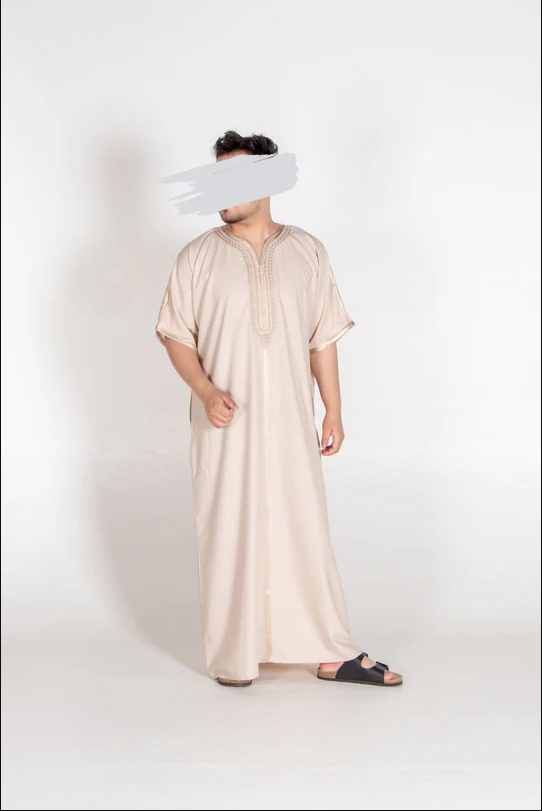 Premium Beige Qatari Thobe