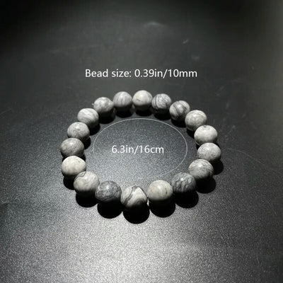 AAA Natural Map Stone/Grey Jasper Gemstone