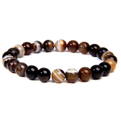 Persian Agate (Sulemani Aqeek) bracelet for Growth & Abundance